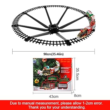 Amazon.co.jp: Weaston クリスマストレイン電気玩具クリスマス